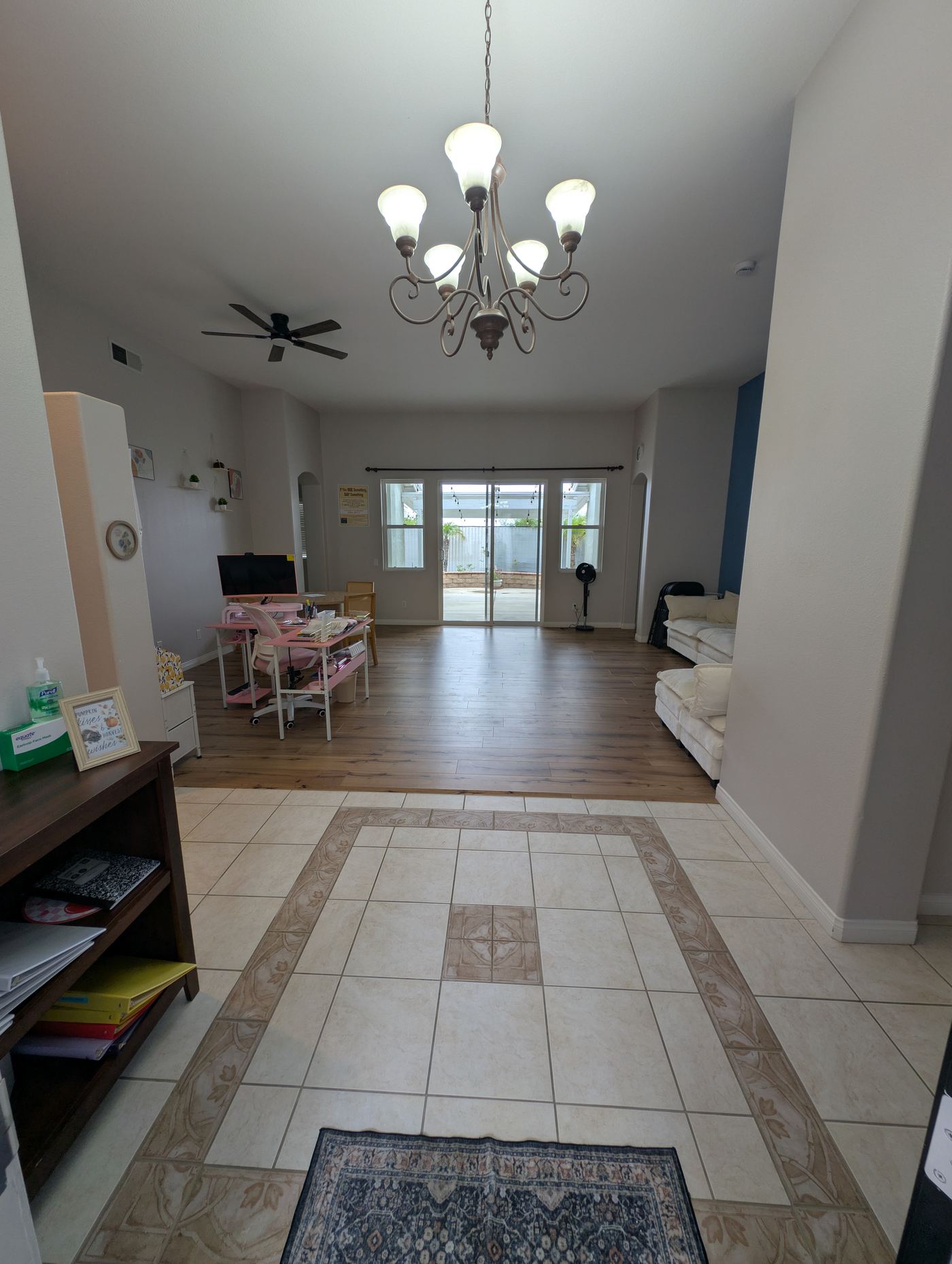 Entry foyer looking into the home — Soleil Levant Care