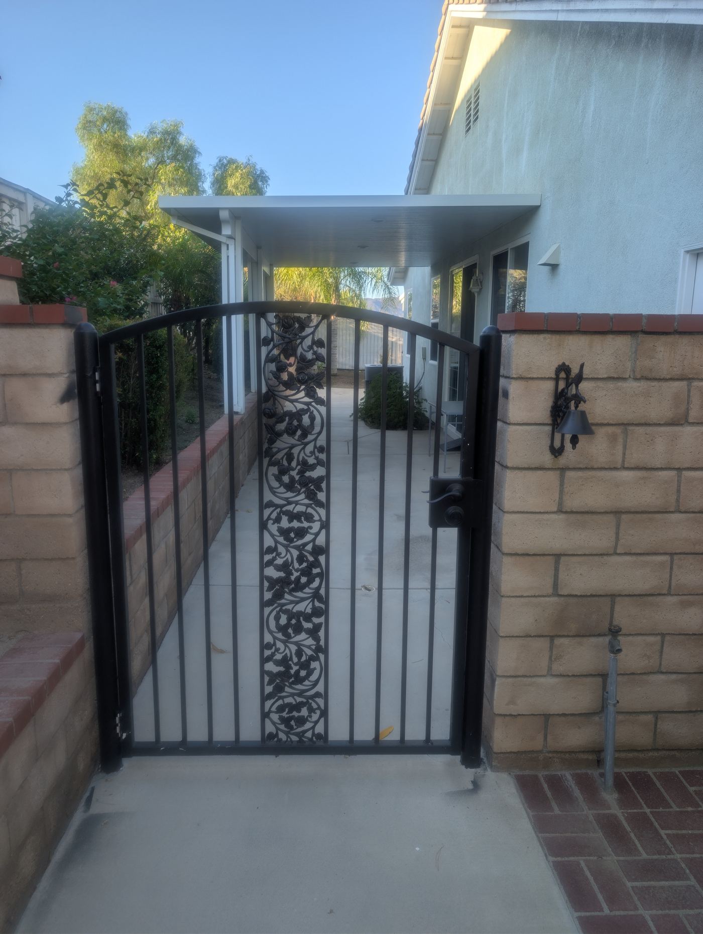 Side Entry Gate to Backyard — Soleil Levant Care